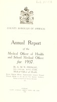 view [Report 1937] / Medical Officer of Health, Ipswich County Borough.