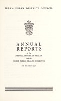 view [Report 1957] / Medical Officer of Health, Irlam U.D.C.