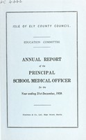 view [Report 1959] / School Medical Officer of Health, Isle of Ely County Council.