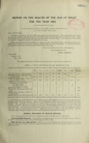 view [Report 1943] / Medical Officer of Health, Isle of Wight County Council.