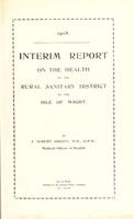 view [Report 1918] / Medical Officer of Health, Isle of Wight R.D.C.