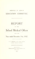 view [Report 1937] / School Medical Officer of Health, Jarrow Borough.