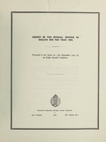 view [Report 1969] / Medical Officer of Health, Jersey.