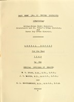 view [Report 1944] / Medical Officer of Health, East Kent (No. 1) United District.