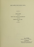 view [Report 1958] / Medical Officer of Health, Great Harwood U.D.C.