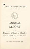 view [Report 1936] / Medical Officer of Health, Gosforth U.D.C.