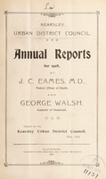 view [Report 1918] / Medical Officer of Health, Kearsley U.D.C.