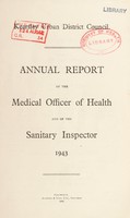 view [Report 1943] / Medical Officer of Health, Kearsley U.D.C.