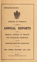 view [Report 1904] / Medical Officer of Health, Keighley Borough.