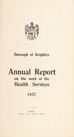 view [Report 1937] / Medical Officer of Health, Keighley Borough.
