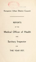 view [Report 1937] / Medical Officer of Health, Kempston U.D.C.