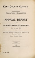 view [Report 1919] / School Medical Officer of Health, Kent County Council.