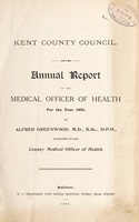 view [Report 1921] / Medical Officer of Health, Kent County Council.