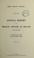 view [Report 1958] / Medical Officer of Health, Kent County Council.