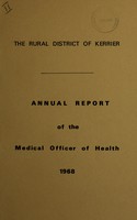 view [Report 1968] / Medical Officer of Health, Kerrier R.D.C.