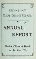 view [Report 1911] / Medical Officer of Health, Keynsham R.D.C.