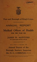 view [Report 1941] / Medical Officer of Health, King's Lynn Borough & Port.