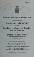 view [Report 1945] / Medical Officer of Health, King's Lynn Borough & Port.