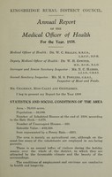 view [Report 1938] / Medical Officer of Health, Kingsbridge R.D.C.