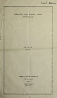 view [Report 1942] / Medical Officer of Health, Kingsbridge U.D.C.