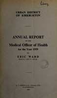 view [Report 1959] / Medical Officer of Health, Kirkburton U.D.C.