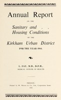 view [Report 1944] / Medical Officer of Health, Kirkham U.D.C.