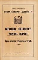 view [Report 1894] / Medical Officer of Health, Knaresborough U.D.C.