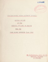 view [Report 1940] / Medical Officer of Health, Knaresborough U.D.C.