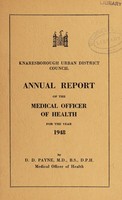 view [Report 1948] / Medical Officer of Health, Knaresborough U.D.C.