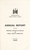 view [Report 1969] / Medical Officer of Health, Knaresborough U.D.C.