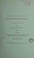 view [Report 1960] / Medical Officer of Health, Downham R.D.C.