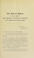 view [Report 1913] / Medical Officer of Health, Depwade R.D.C.