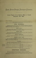 view [Report 1897] / Medical Officer of Health, East Stow R.D.C.