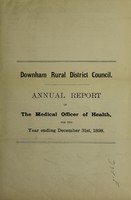 view [Report 1898] / Medical Officer of Health, Downham R.D.C.