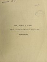 view [Report 1948 / Medical Officer of Health, Hatfield R.D.C.