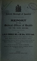 view [Report 1916-1920] / Medical Officer of Health, Ipswich County Borough.