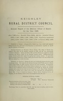 view [Report 1895] / Medical Officer of Health, Keighley R.D.C.