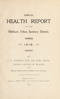 view [Report 1918] / Medical Officer of Health, Hebburn U.D.C.