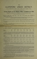 view [Report 1914] / Medical Officer of Health, Glemsford U.D.C.