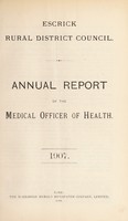 view [Report 1907] / Medical Officer of Health, Escrick R.D.C.