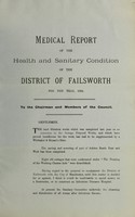 view [Report 1903] / Medical Officer of Health, Failsworth U.D.C.