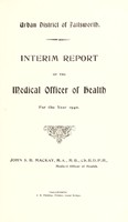 view [Report 1940] / Medical Officer of Health, Failsworth U.D.C.