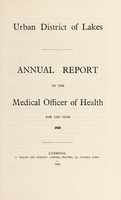 view [Report 1950] / Medical Officer of Health, Lakes U.D.C.