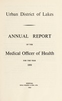 view [Report 1959] / Medical Officer of Health, Lakes U.D.C.