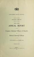 view [Report 1951] / School Medical Officer of Health, Lancashire County Council.