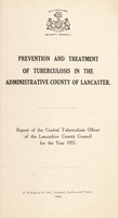 view [Report 1935] / TB Officer, Lancashire County Council.