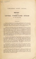 view [Report 1942] / TB Officer, Lancashire County Council.