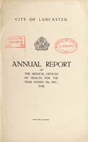 view [Report 1942] / Medical Officer of Health, Lancaster Borough.