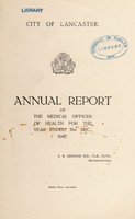 view [Report 1947] / Medical Officer of Health, Lancaster Borough.