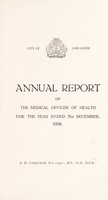 view [Report 1958] / Medical Officer of Health, Lancaster Borough.